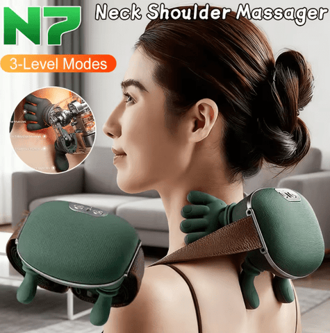 Neck and Back Massager for Pain Relief Deep Tissue